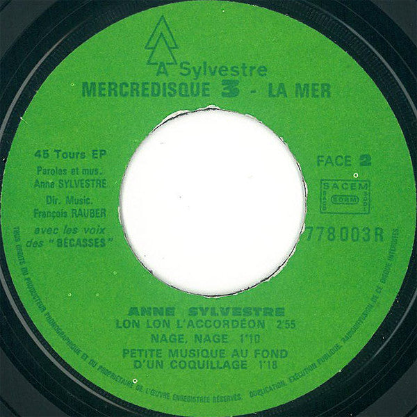 Anne Sylvestre : La Mer (7", EP)
