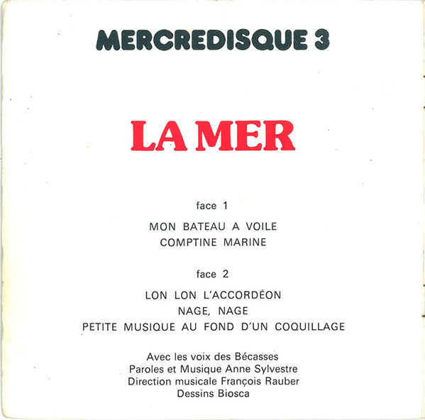 Anne Sylvestre : La Mer (7", EP)