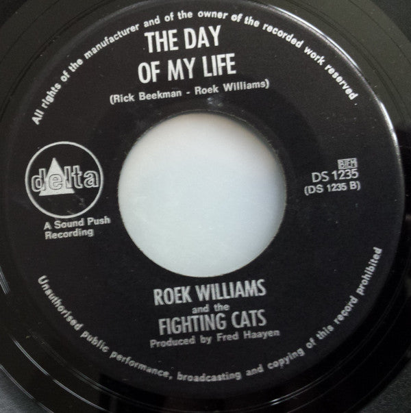 Roek Williams And The Fighting Cats : A Star (7", Single)