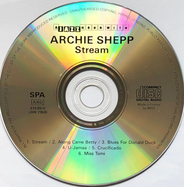 Archie Shepp : Stream (CD, Comp)