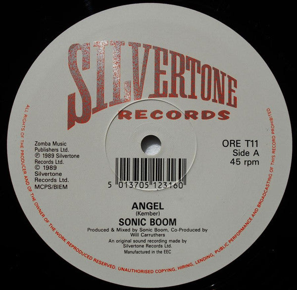 Sonic Boom (2) : Angel (12", Single)
