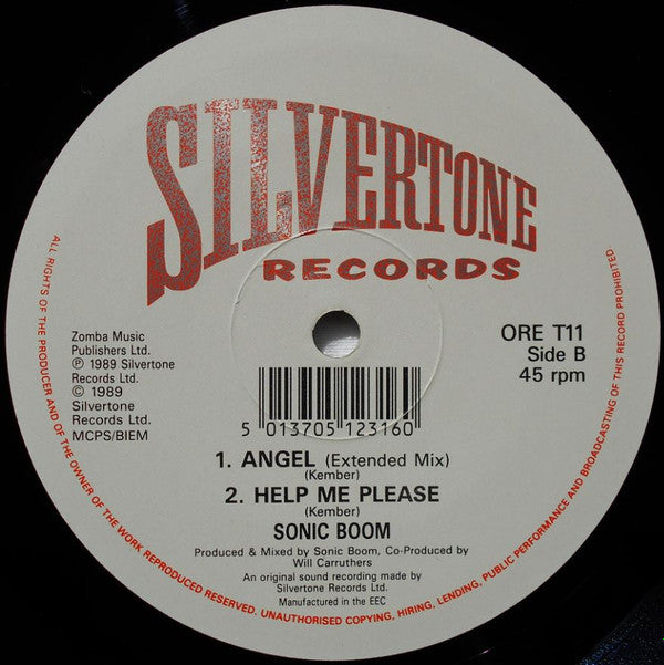 Sonic Boom (2) : Angel (12", Single)