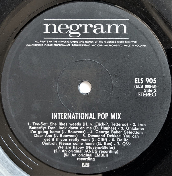 Various : International Pop Mix (LP, Comp)