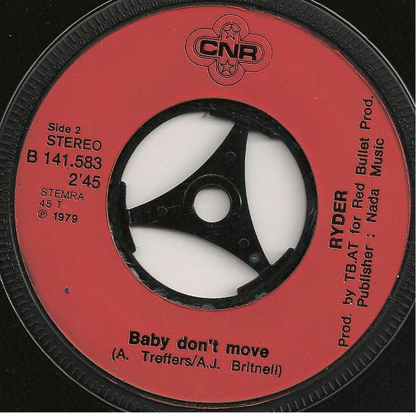 Ryder (14) : Tonight / Baby Don't Move (7", Single)