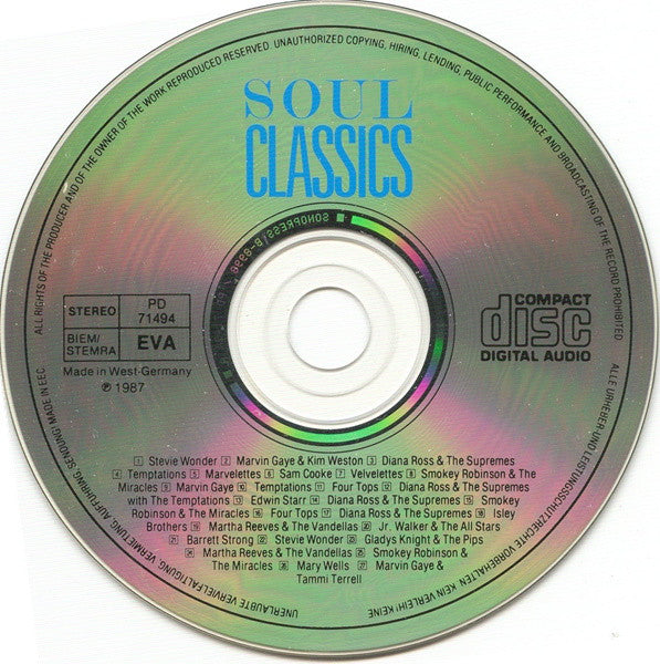 Various : Soul Classics (CD, Comp)