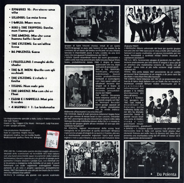 Various : 60's Italian Beat Resurrection Volume 10 (LP, Comp, Bro)