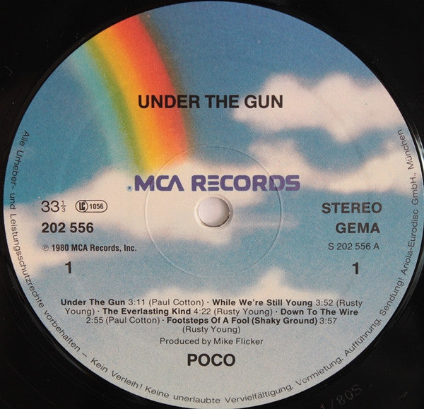 Poco (3) : Under The Gun (LP, Album)