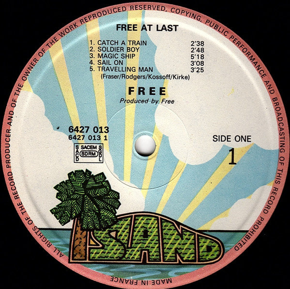 Free : Free At Last (LP, Album)