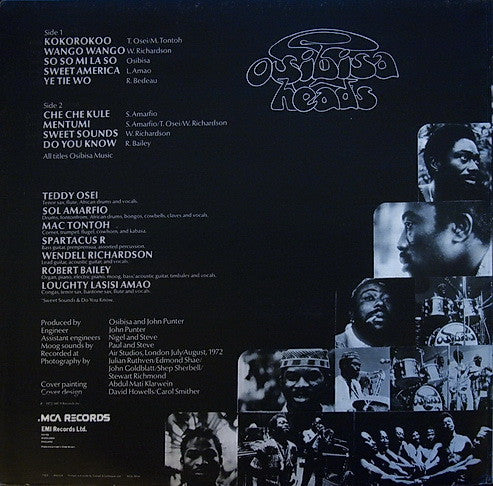 Osibisa : Heads (LP, Album, RE, Gat)
