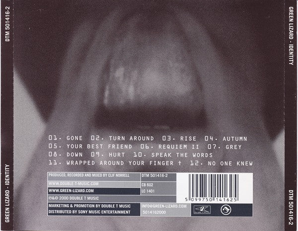 Green Lizard : Identity (CD, Album)