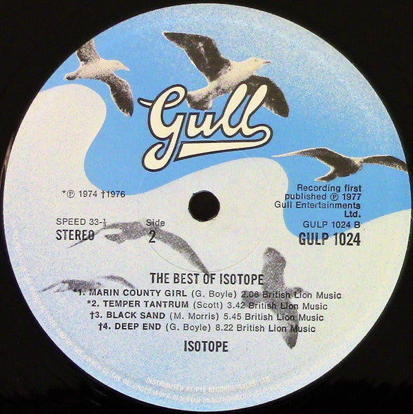 Isotope (2) : The Best Of Isotope (LP, Comp)