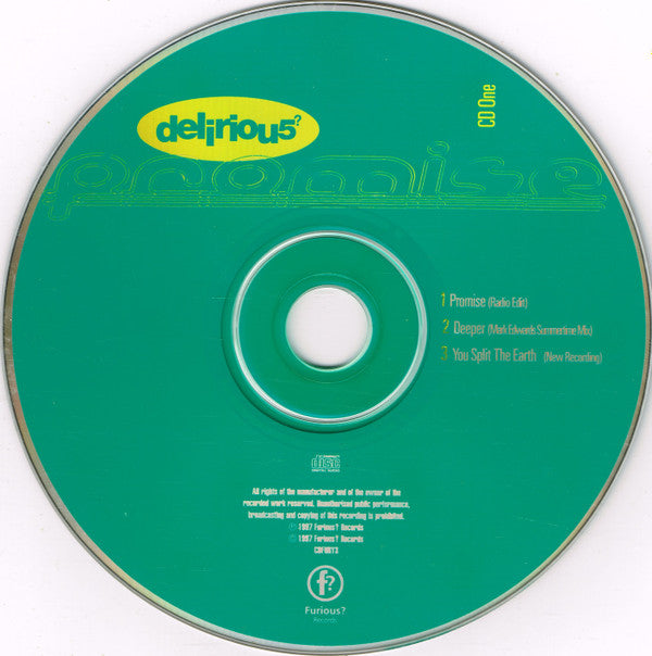 Delirious? : Promise (CD, Single, CD1)