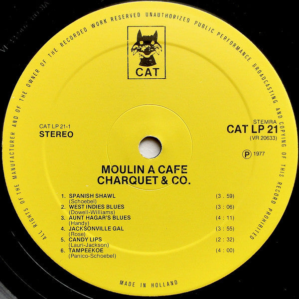 Charquet & Co : Moulin À Café (LP, Album)