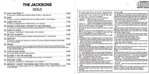 The Jacksons : Collection Gold (CD, Comp)