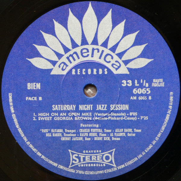 Various : Saturday Night Jazz Session (LP, Album)