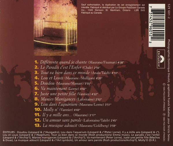 Maurane : Différente (CD, Album)