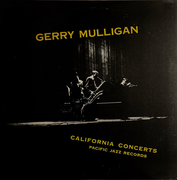 Gerry Mulligan : California Concerts (LP, Album, Mono, RE)