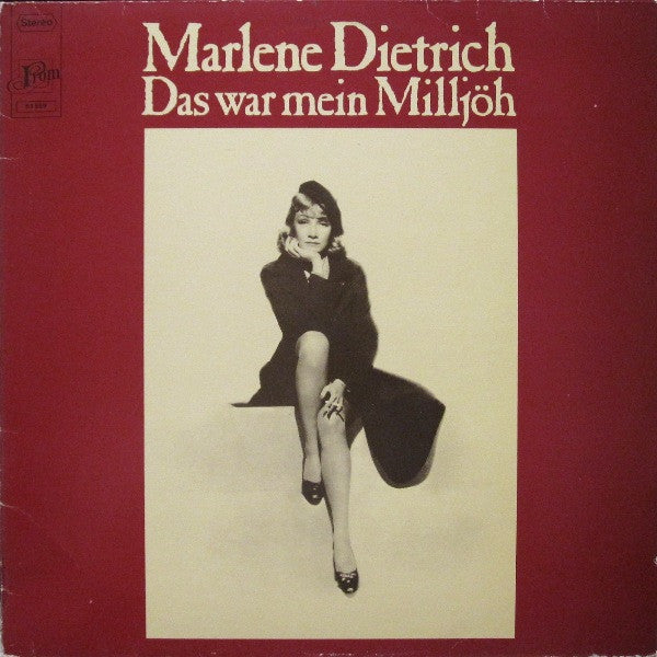 Marlene Dietrich : Das War Mein Milljöh (LP, Album, RE)