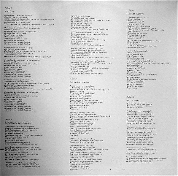 Martine Bijl : Benjamin (LP, Album, Gat)