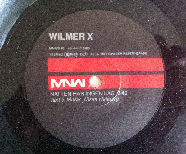 Wilmer X : Hong Kong Pop (7")