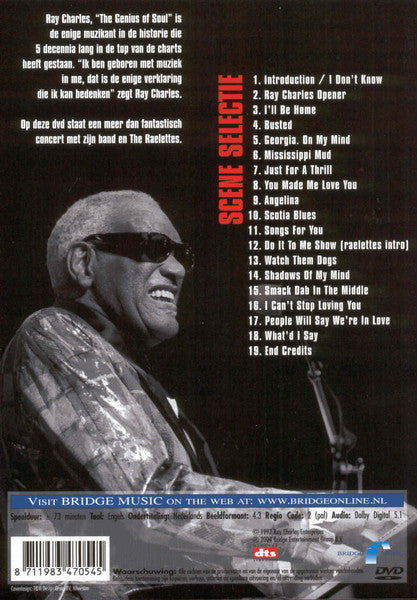 Ray Charles : Live At The Montreux Jazz Festival (DVD-V, Multichannel, PAL)