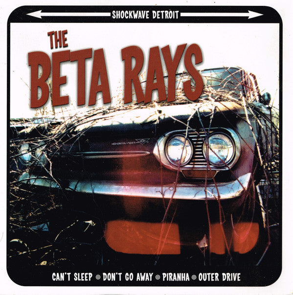 The Beta Rays : Shockwave Detroit (7", EP, Spl)