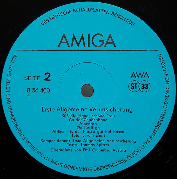 EAV (Erste Allgemeine Verunsicherung) : Erste Allgemeine Verunsicherung (LP, Comp, Big)