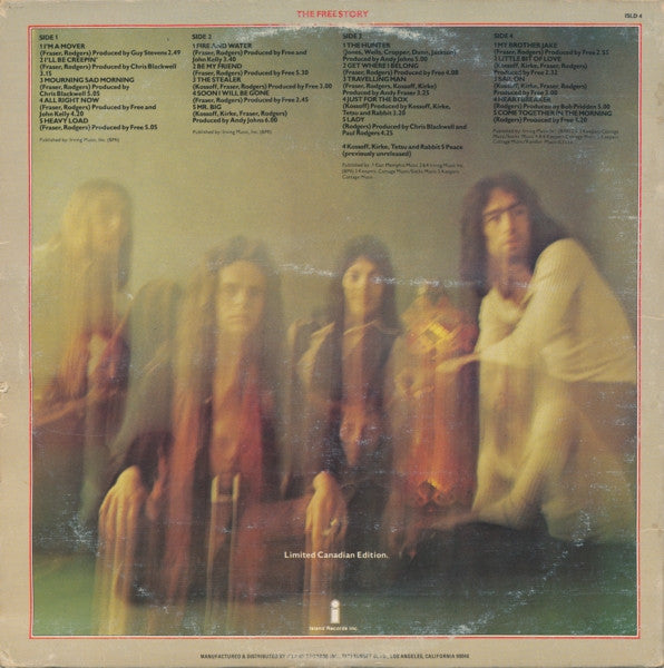 Free : The Free Story (2xLP, Comp, Ltd, Bla)