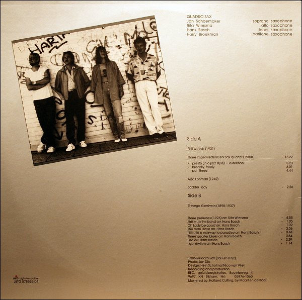 Quadro Sax : Quadro Sax (LP, Album)