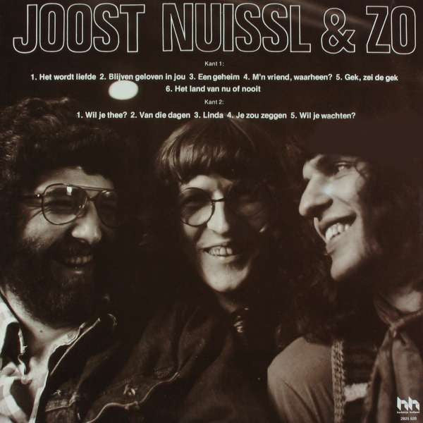 Joost Nuissl : Joost Nuissl & Zo (LP, Album)