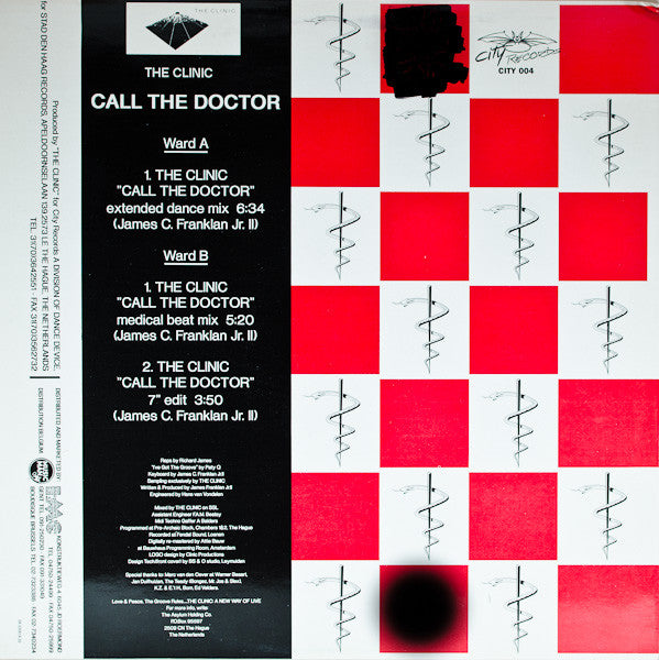 The Clinic (2) : Call The Doctor (12")