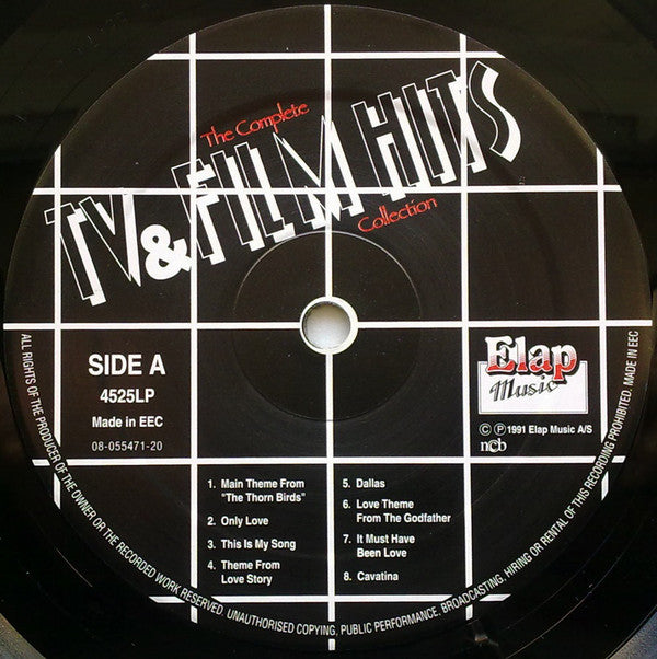 Various : The Complete TV & Film Hits Collection (2xLP, Comp)