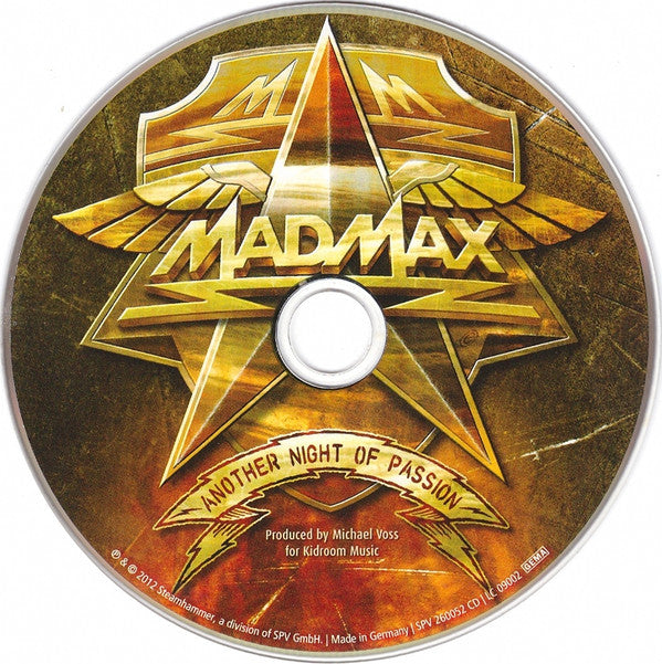 Mad Max (5) : Another Night Of Passion (CD, Album)