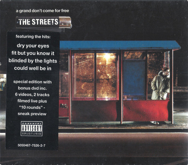 The Streets : A Grand Don't Come For Free (CD, Album, RE + DVD-V, PAL + S/Edition)