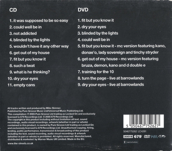 The Streets : A Grand Don't Come For Free (CD, Album, RE + DVD-V, PAL + S/Edition)