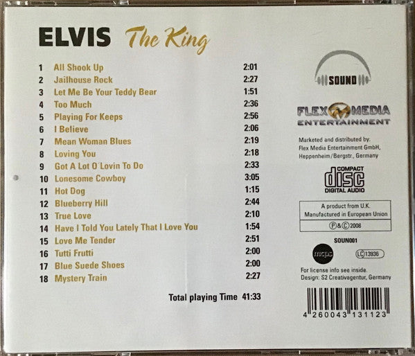 Elvis Presley : Elvis The King (CD, Comp)
