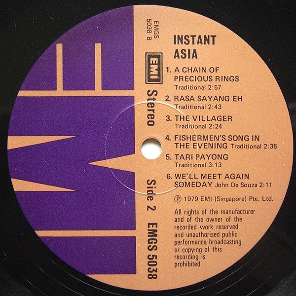 Various : Instant Asia (LP)