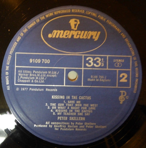 Peter Skellern : Kissing In The Cactus (LP)