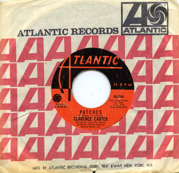 Clarence Carter : Patches (7", Single, Styrene, MO-)