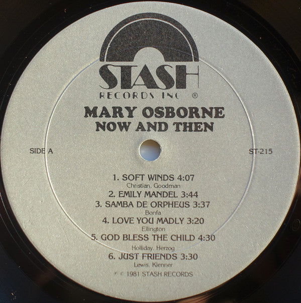 Mary Osborne : Now And Then (LP, Album)