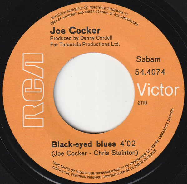 Joe Cocker : High Time We Went (7", Single)