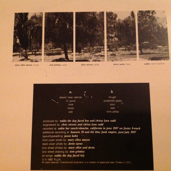 Waldo The Dog Faced Boy : Wood (LP, Album)