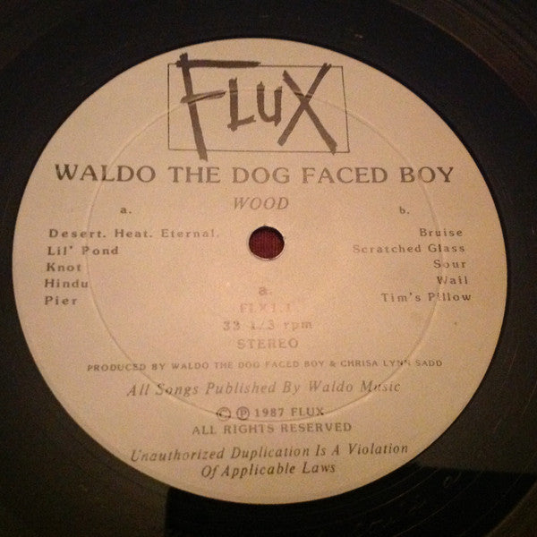 Waldo The Dog Faced Boy : Wood (LP, Album)