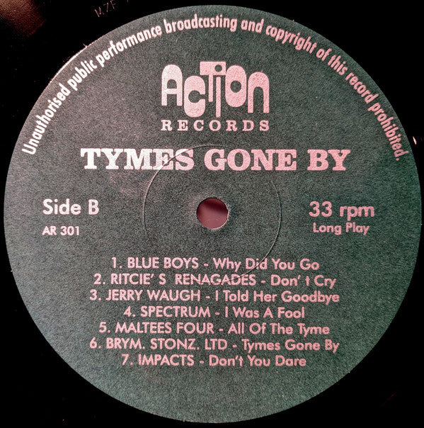Various : Tymes Gone By (LP, Comp)