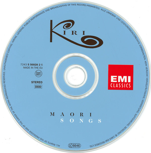 Kiri Te Kanawa : Maori Songs (CD, Album)