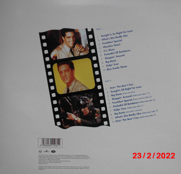 Elvis Presley : G.I. Blues (LP, Album + 7", EP)