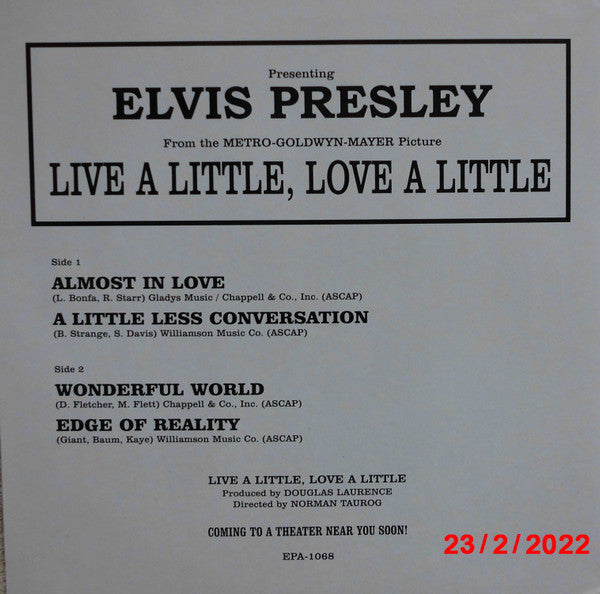 Elvis Presley : G.I. Blues (LP, Album + 7", EP)