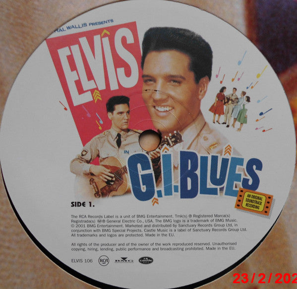 Elvis Presley : G.I. Blues (LP, Album + 7", EP)