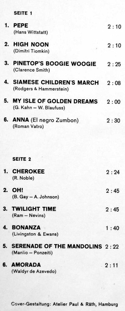 Jørgen Ingmann : High Noon (LP, Album)