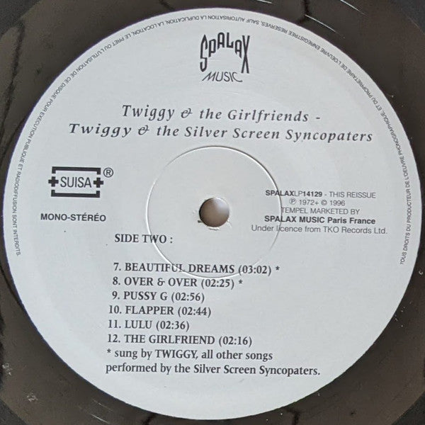 Twiggy (2) And The Silver Screen Syncopators : Twiggy And The Girlfriends (LP, Album, RE)